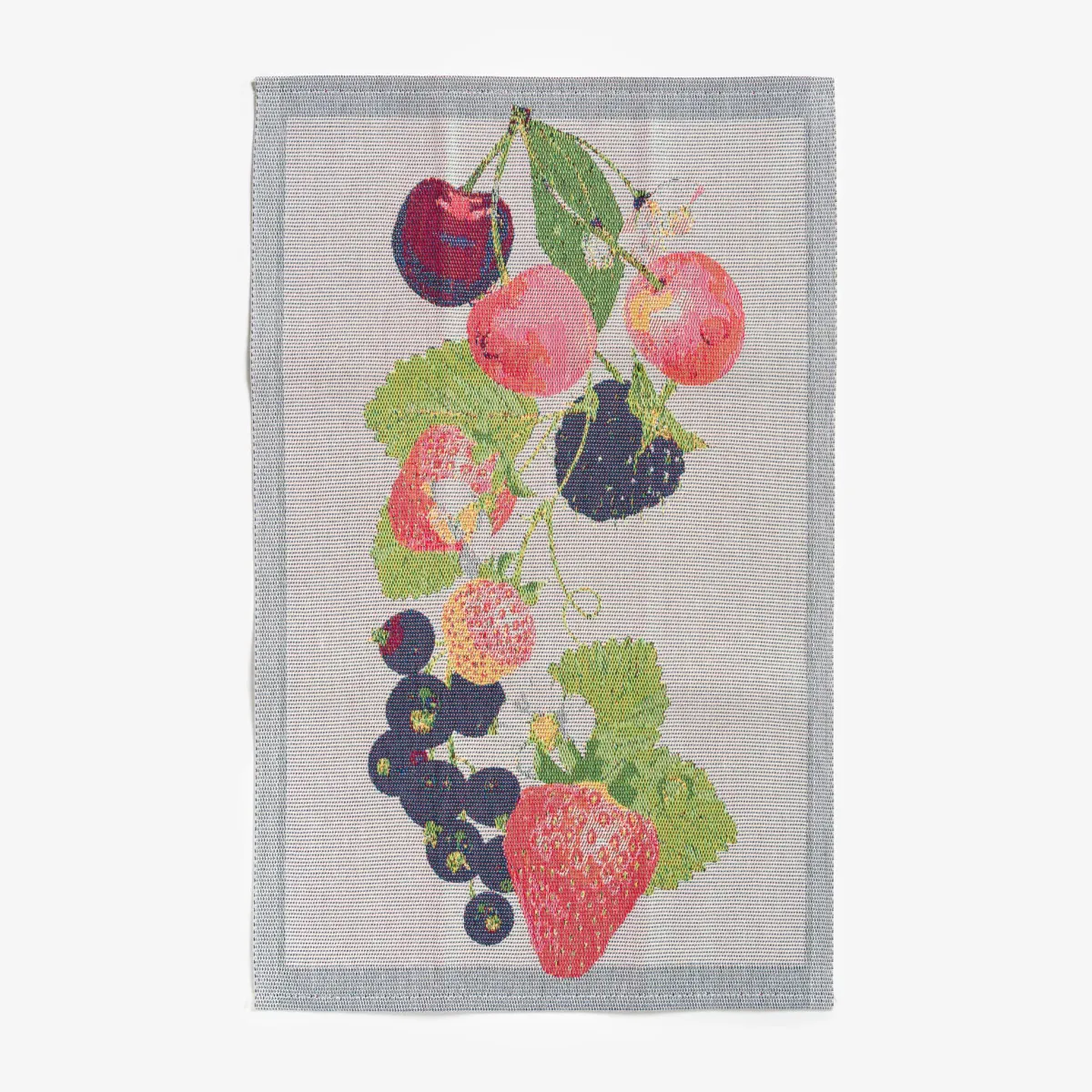 Vesterheim Towels, Runners, & Washcloths-Berries Towel from Ekelund