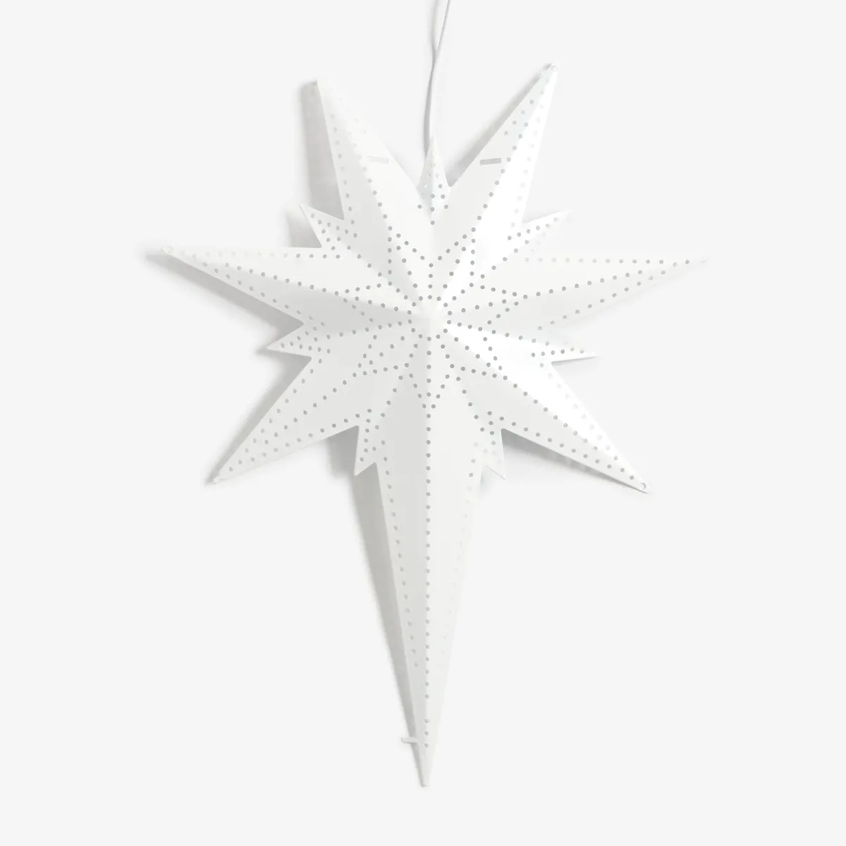 Vesterheim Candles & Lights-Bethlehem Star - White