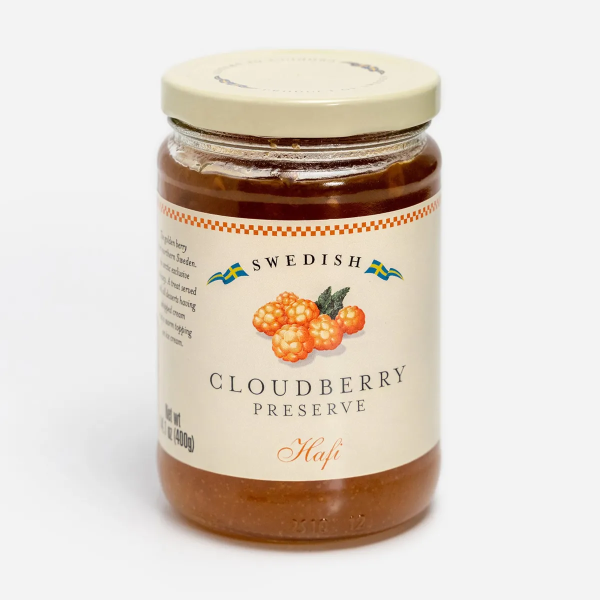 Vesterheim Food-Cloudberry Preserves by Hafi