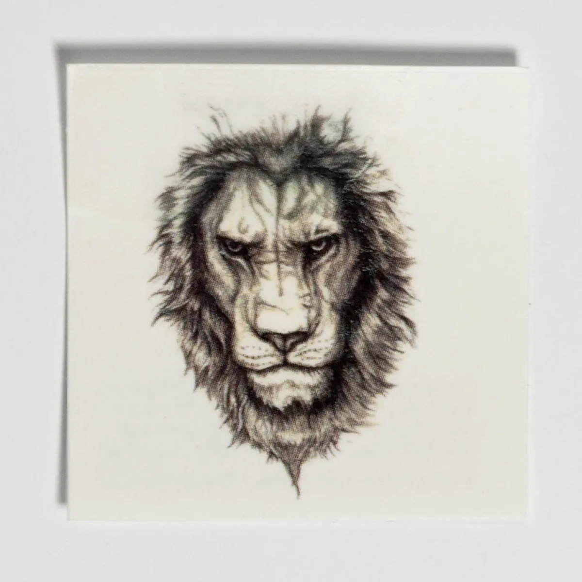 Vesterheim Temporary Tattoos-Custom Temporary Tattoos - Lion