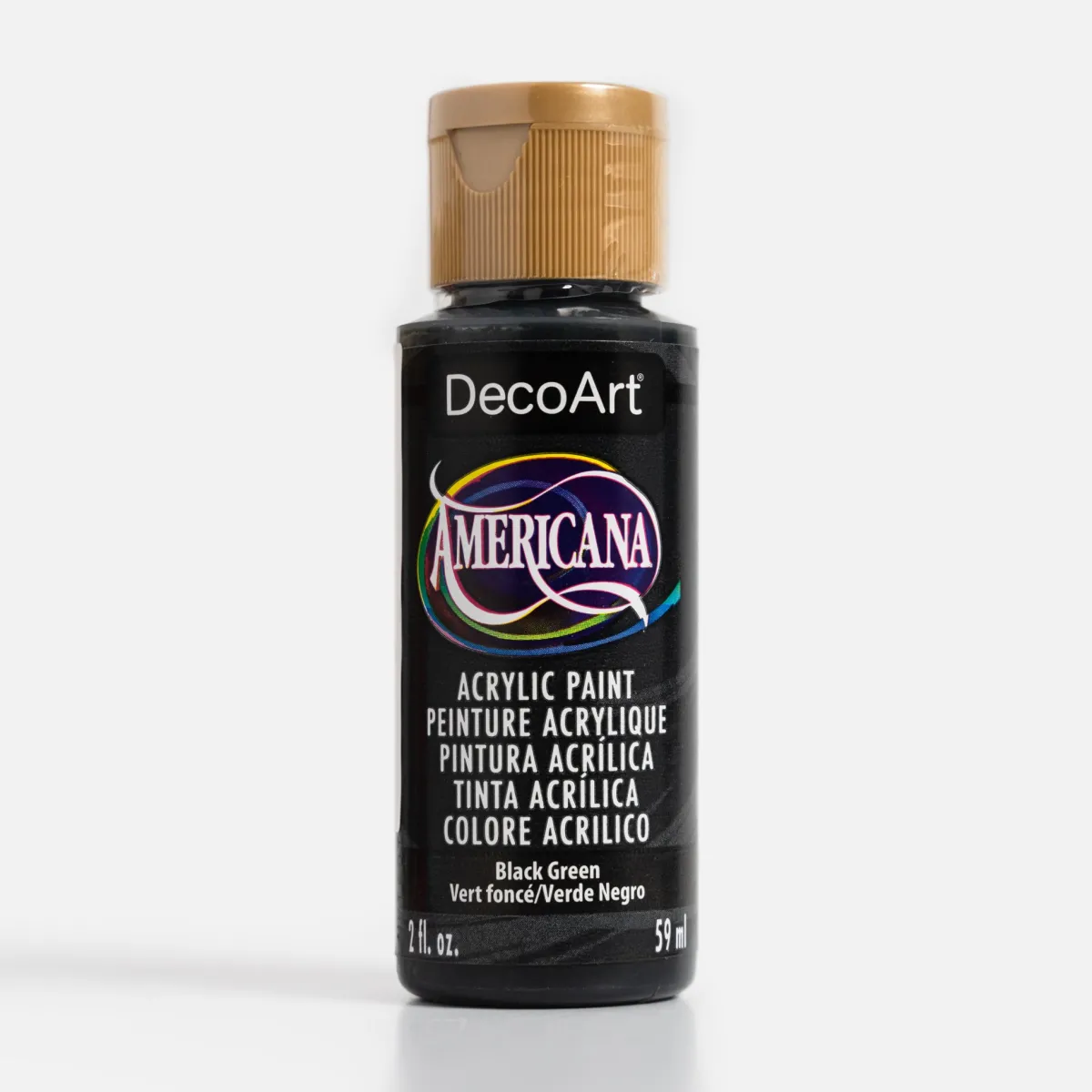 Vesterheim Paints-Deco Art Americana Acrylic Paint - Black Green