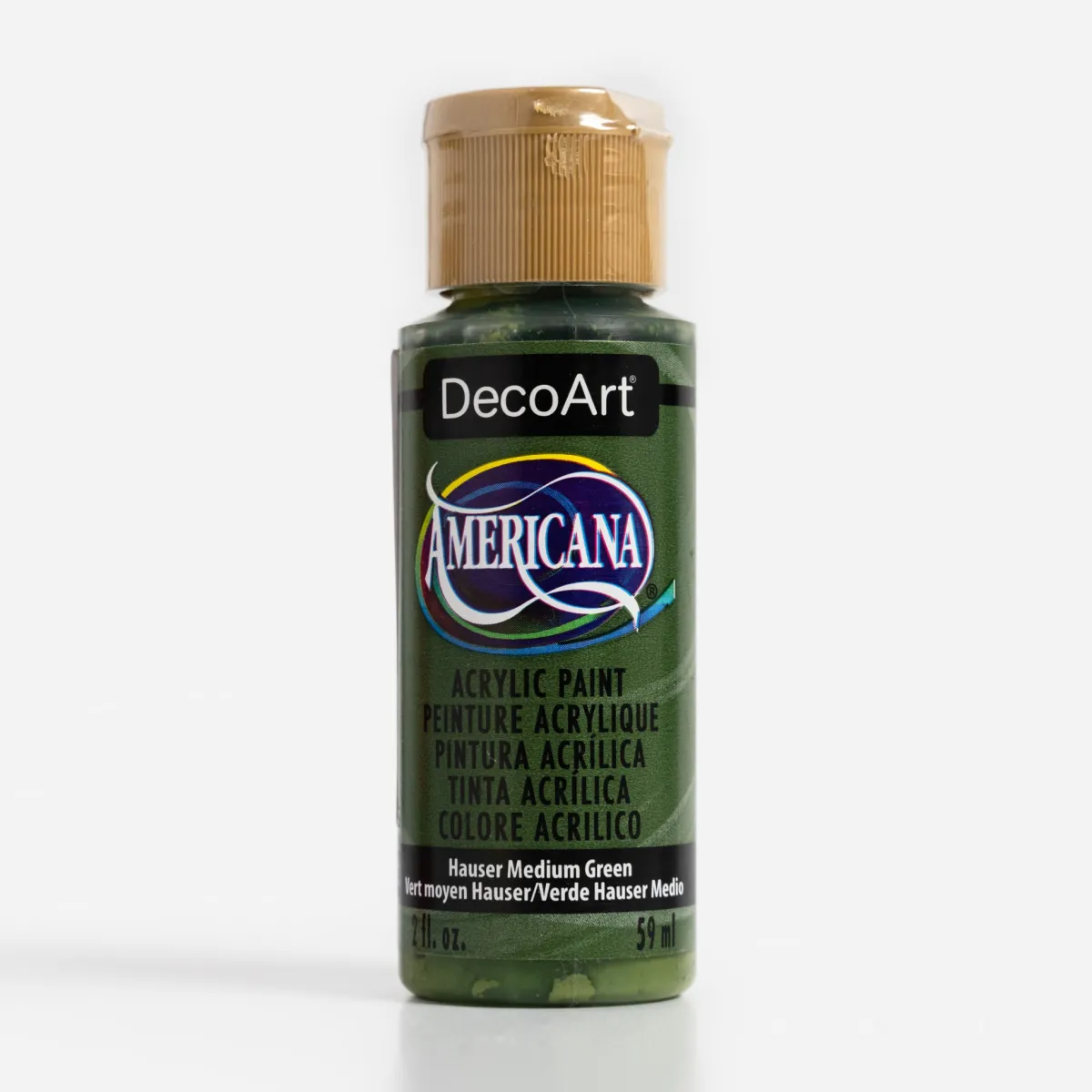 Vesterheim Paints-Deco Art Americana Acrylic Paint - Hauser Medium Green