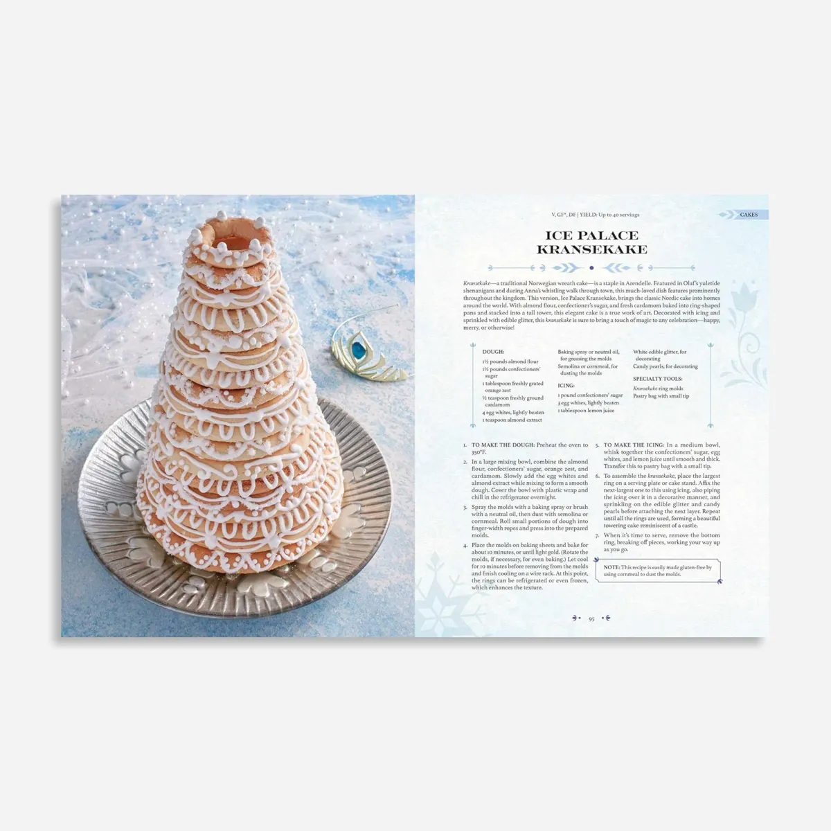 Vesterheim Cooking | Baking-Disney Frozen: The Official Cookbook By Daytona Danielsen