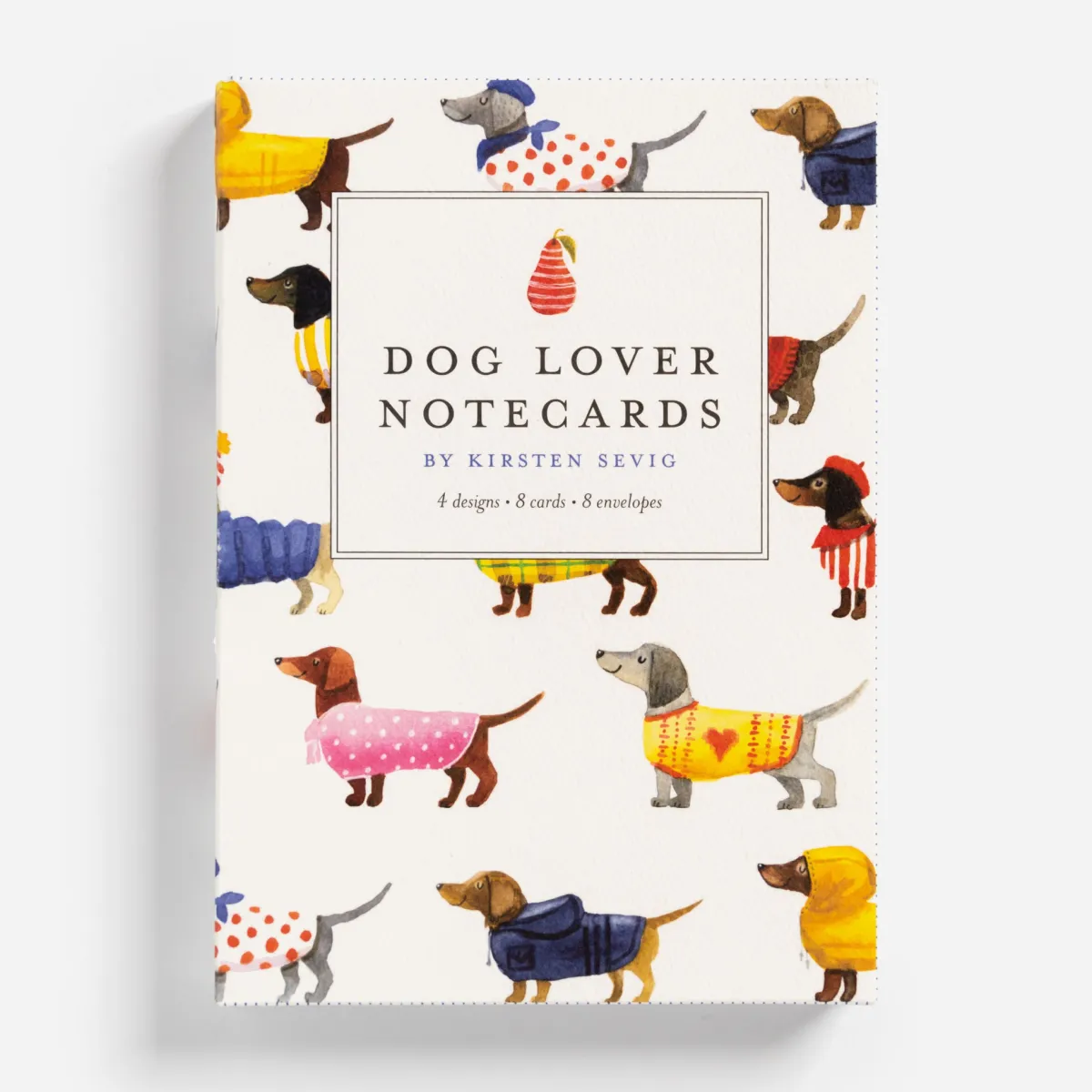 Vesterheim Card Packets-Dog Lover Notecards Set by Kirsten Sevig