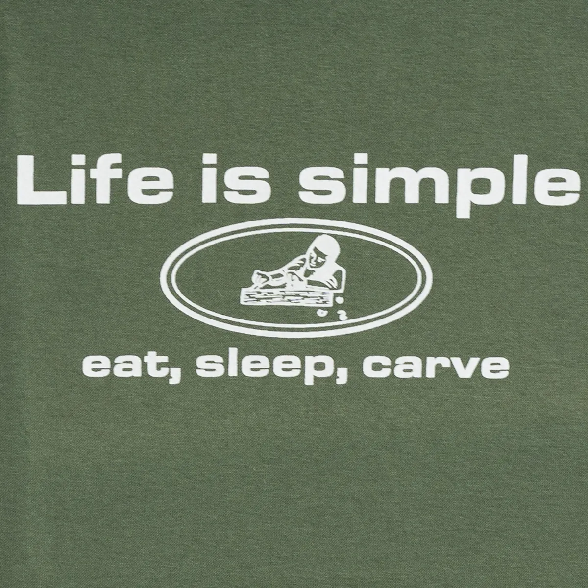 Vesterheim T-shirts-Eat, Sleep, Carve T-shirt