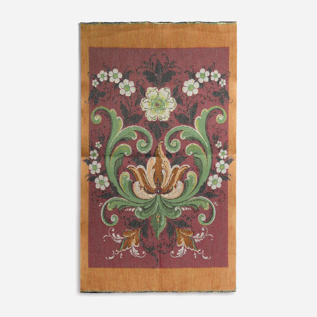 Vesterheim Towels, Runners, & Washcloths-Ellingsgard Hallingdal-style Rosemaling Towel from Ekelund