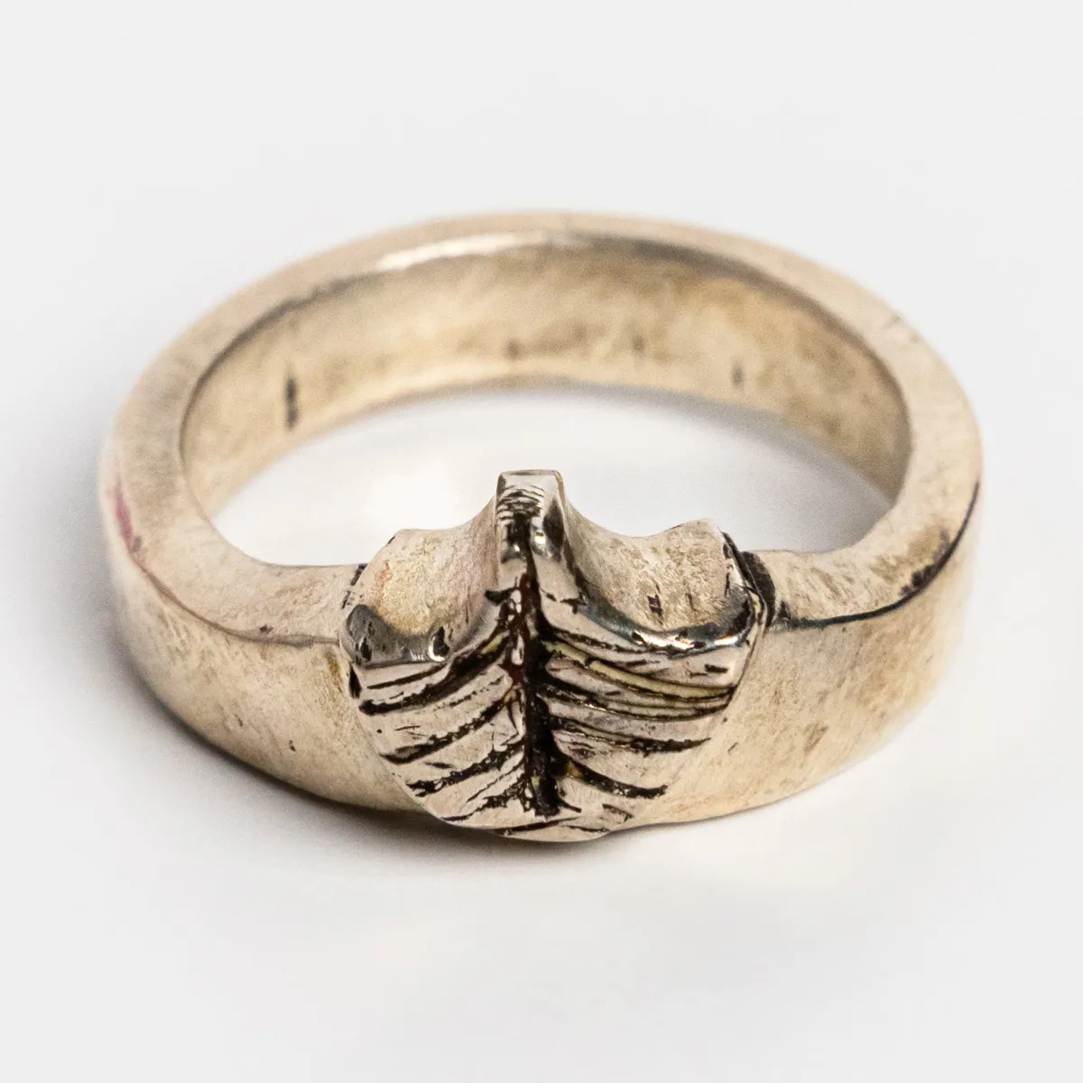 Vesterheim Jewelry | Modern Jewelry-Fine Silver Viking Ship Ring by Jana Peterson