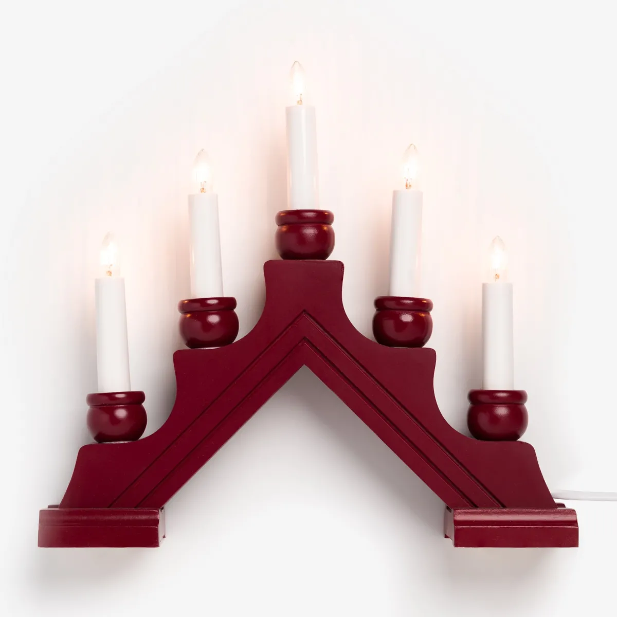 Vesterheim Candles & Lights-Five Light Candelabra from Karin