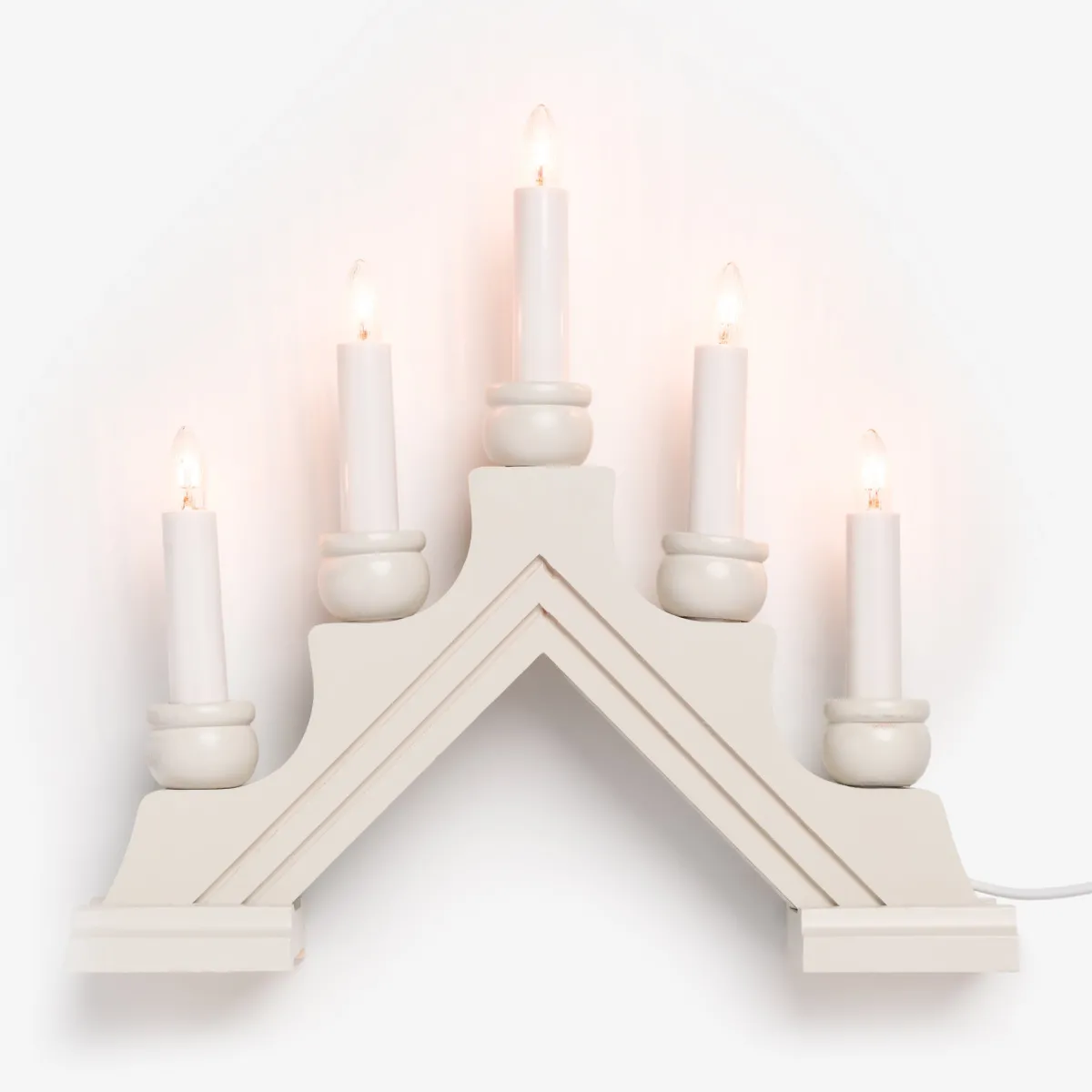 Vesterheim Candles & Lights-Five Light Candelabra from Karin