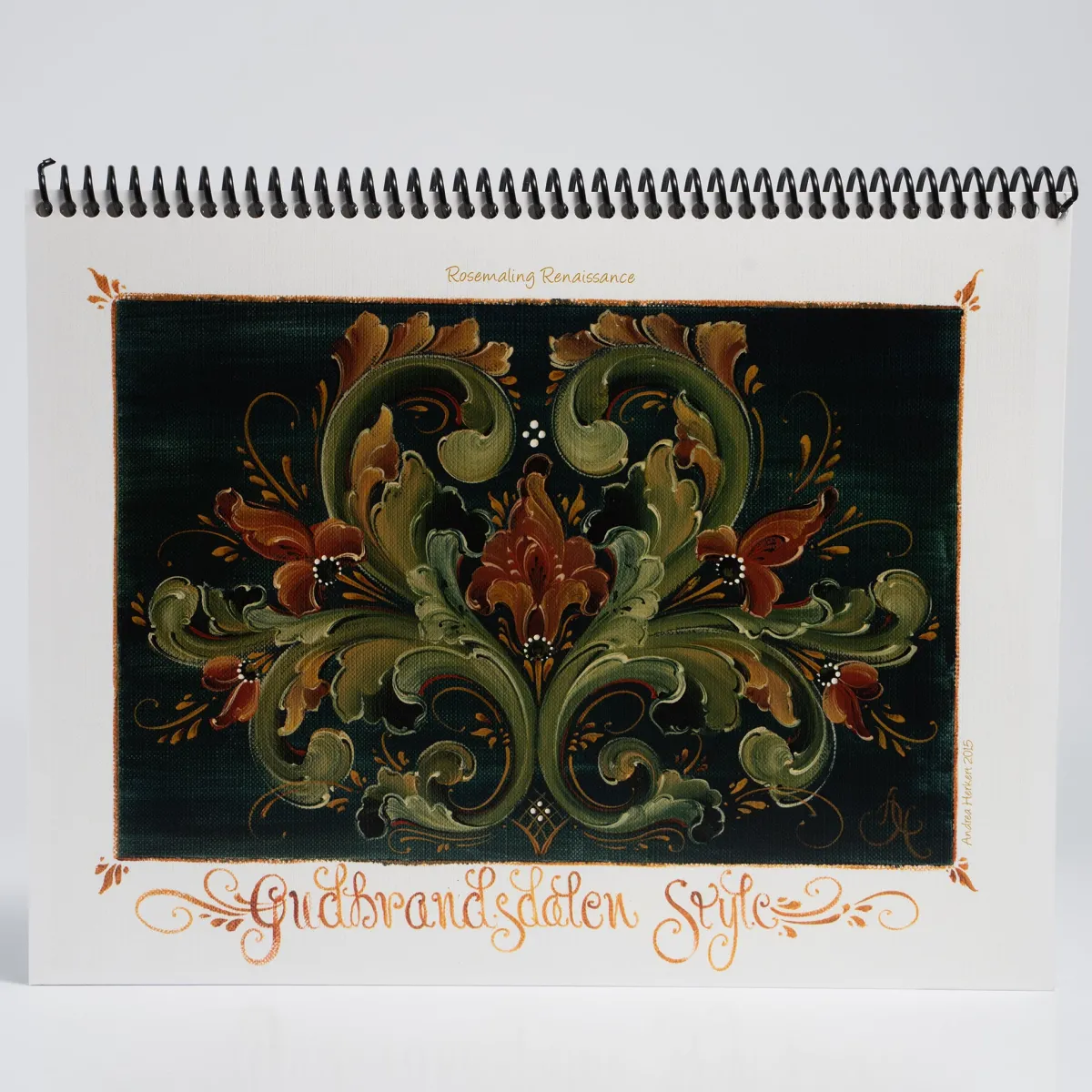 Vesterheim Rosemaling-Great Introductions - Gudbrandsdalen Style by Andrea Herkert