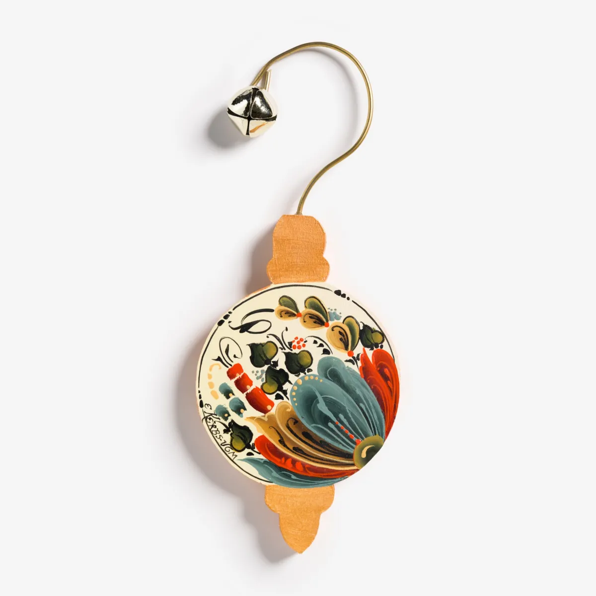 Vesterheim Rosemaling | Ornaments-Hanging Ornaments by Ellen Kerbs