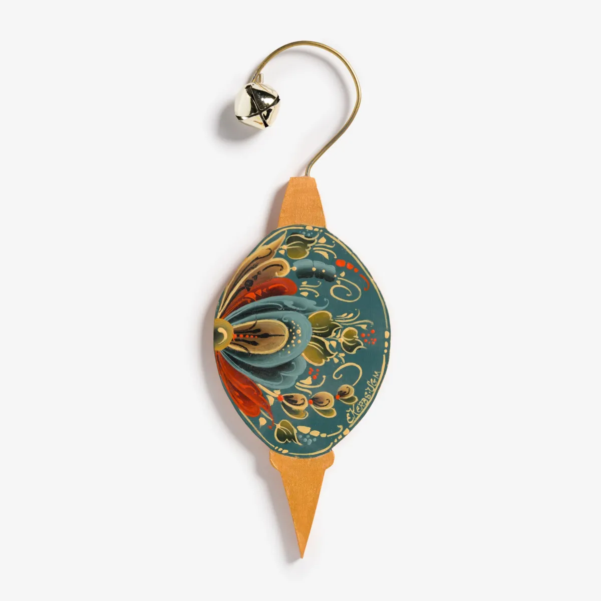 Vesterheim Rosemaling | Ornaments-Hanging Ornaments by Ellen Kerbs