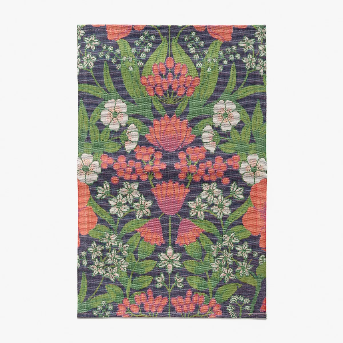 Vesterheim Towels, Runners, & Washcloths-Julblommor Towel by Ekelund