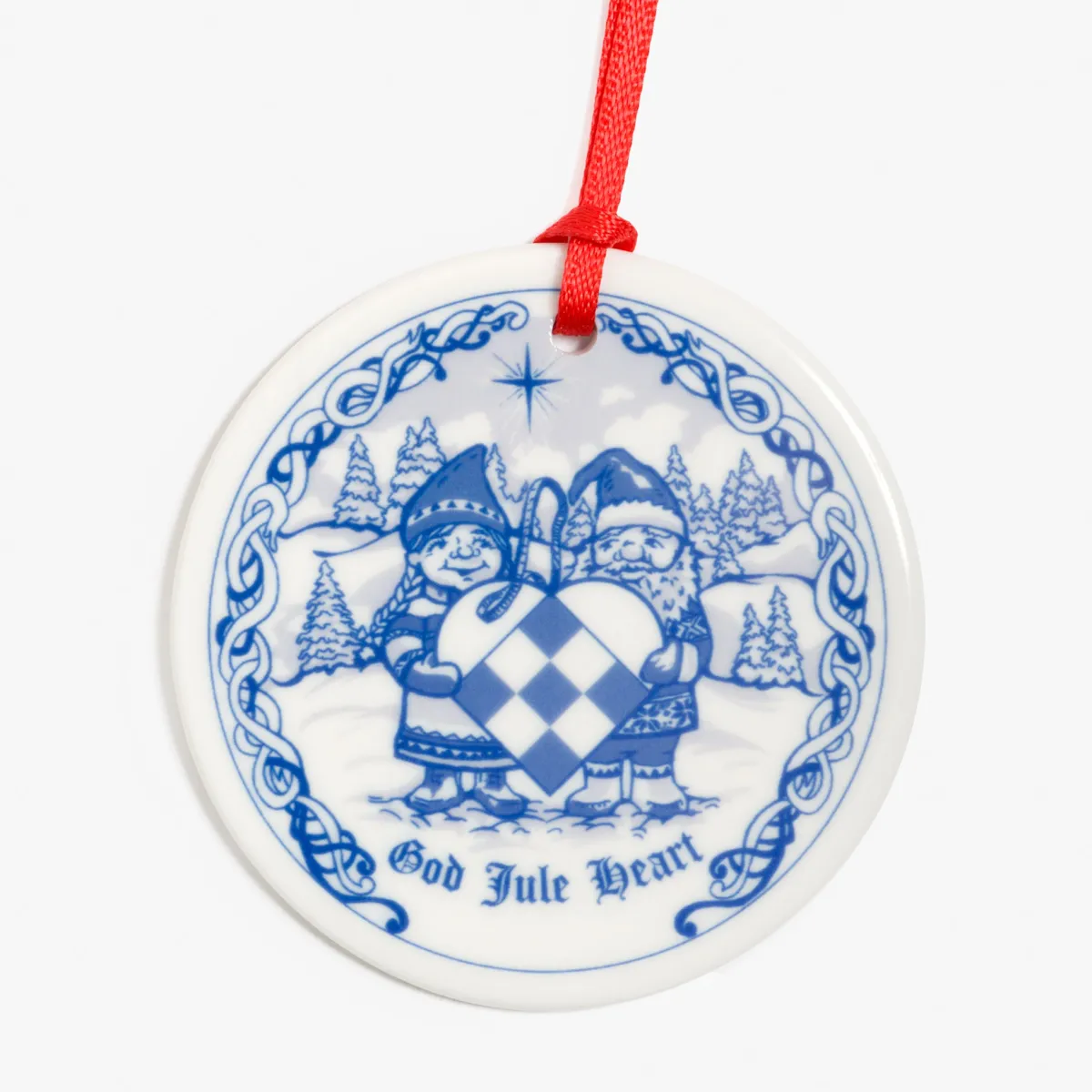 Vesterheim Ornaments | Collector's Series-Julehjerte – 2024 Scandinavian Icon Collectible