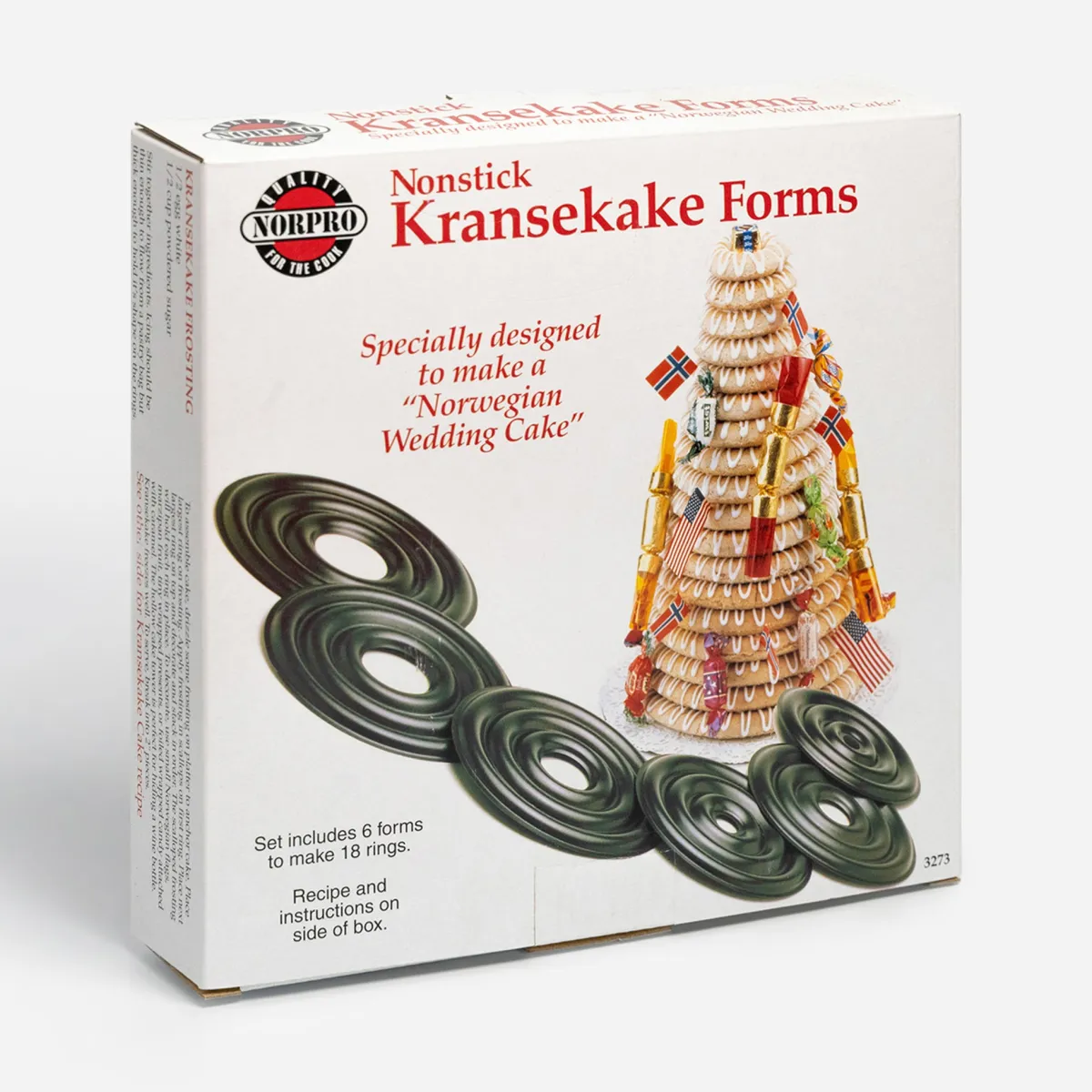 Vesterheim Baking-Kransekake Forms by Norpro