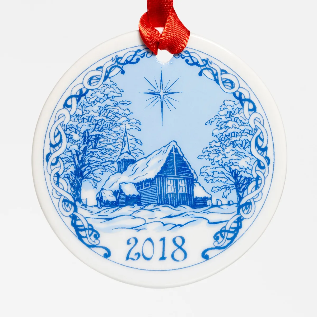 Vesterheim Ornaments | Collector's Series-Kvernes Stav Church Ornament 2018