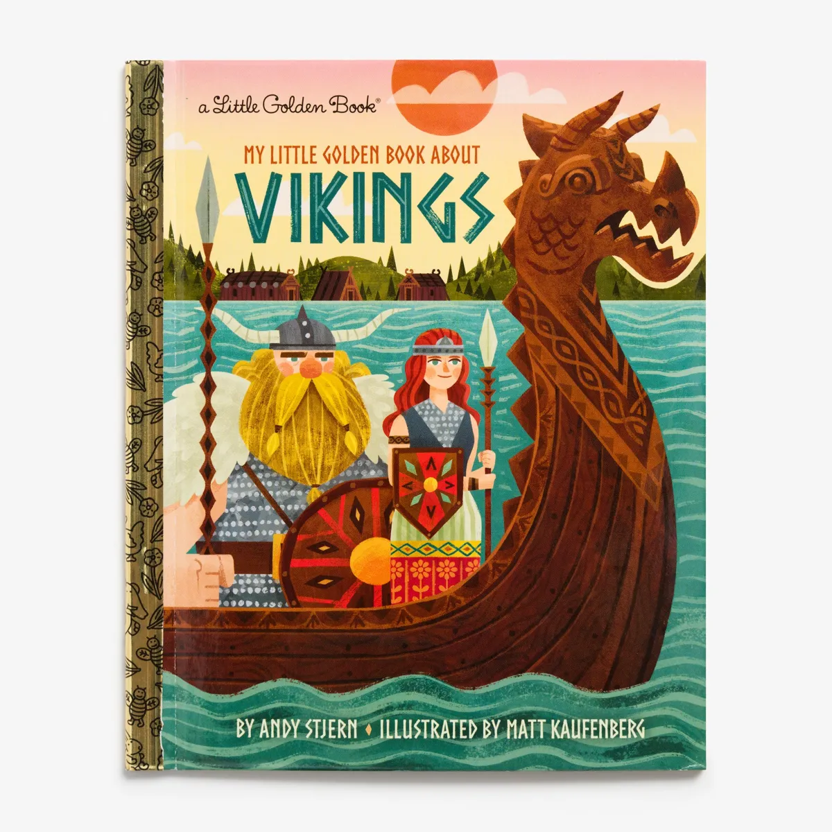 Vesterheim Children | History & Culture-My Little Golden Book About Vikings by Andy Stjern