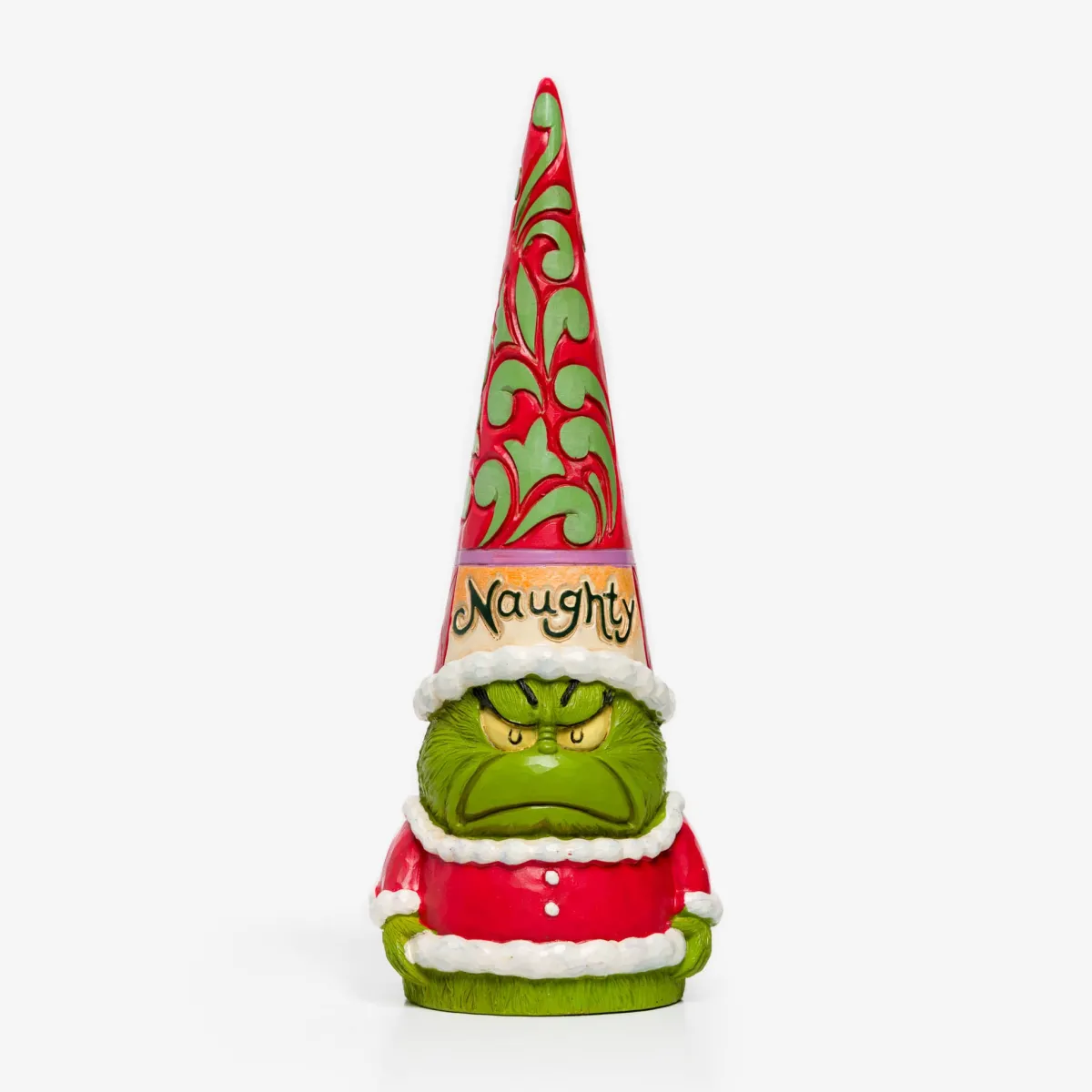 Vesterheim Décor & Figurines | Collector's Series-Naughty/Nice Grinch Gnome by Jim Shore