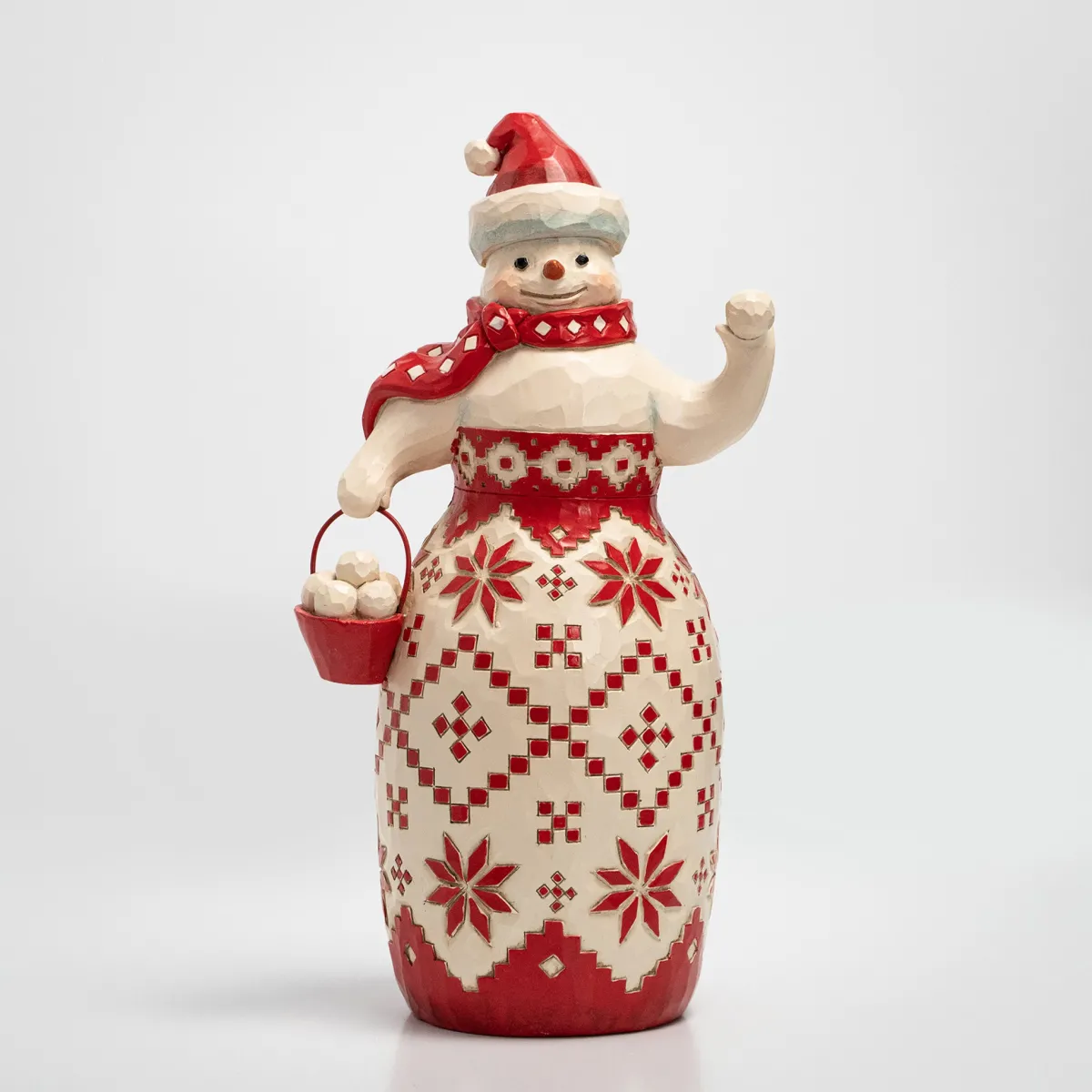 Vesterheim Décor & Figurines | Collector's Series-Nordic Noel Snowman Figure by Jim Shore