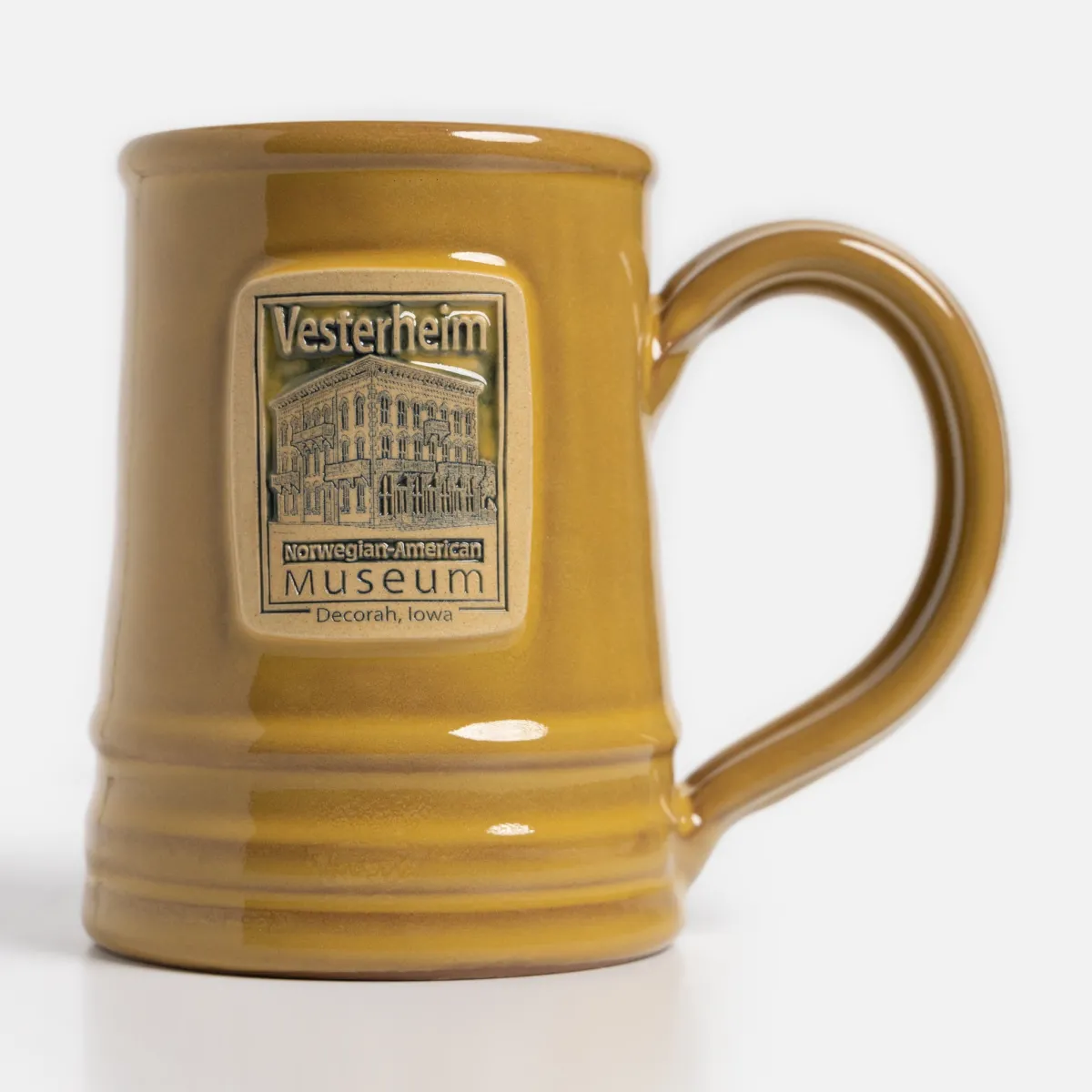 Vesterheim Ceramics | Serving-Norg Tankard by Deneen Pottery with Design