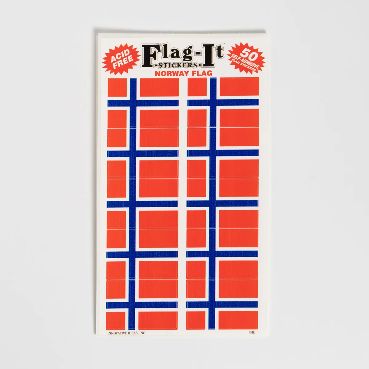 Vesterheim Decals & Stickers-Norway Flag Stickers