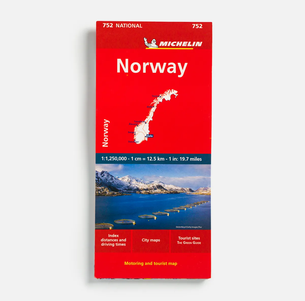 Vesterheim Language, Travel, & Maps-Norway Michelin Map