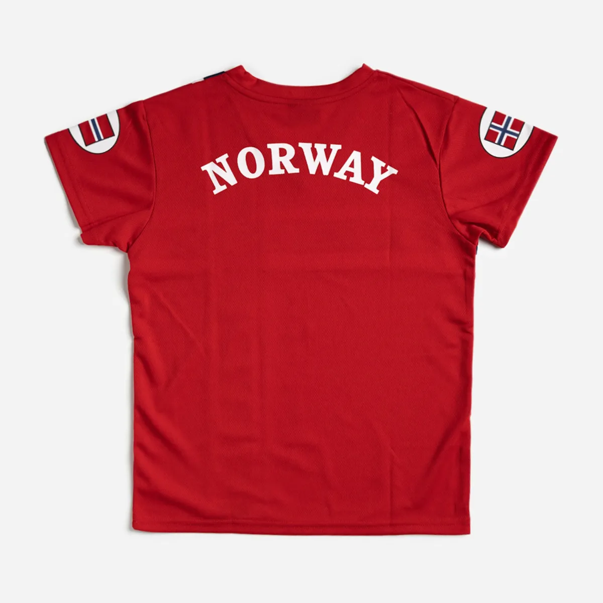 Vesterheim Children | T-shirts-Norwegian Flag Shirt for Children