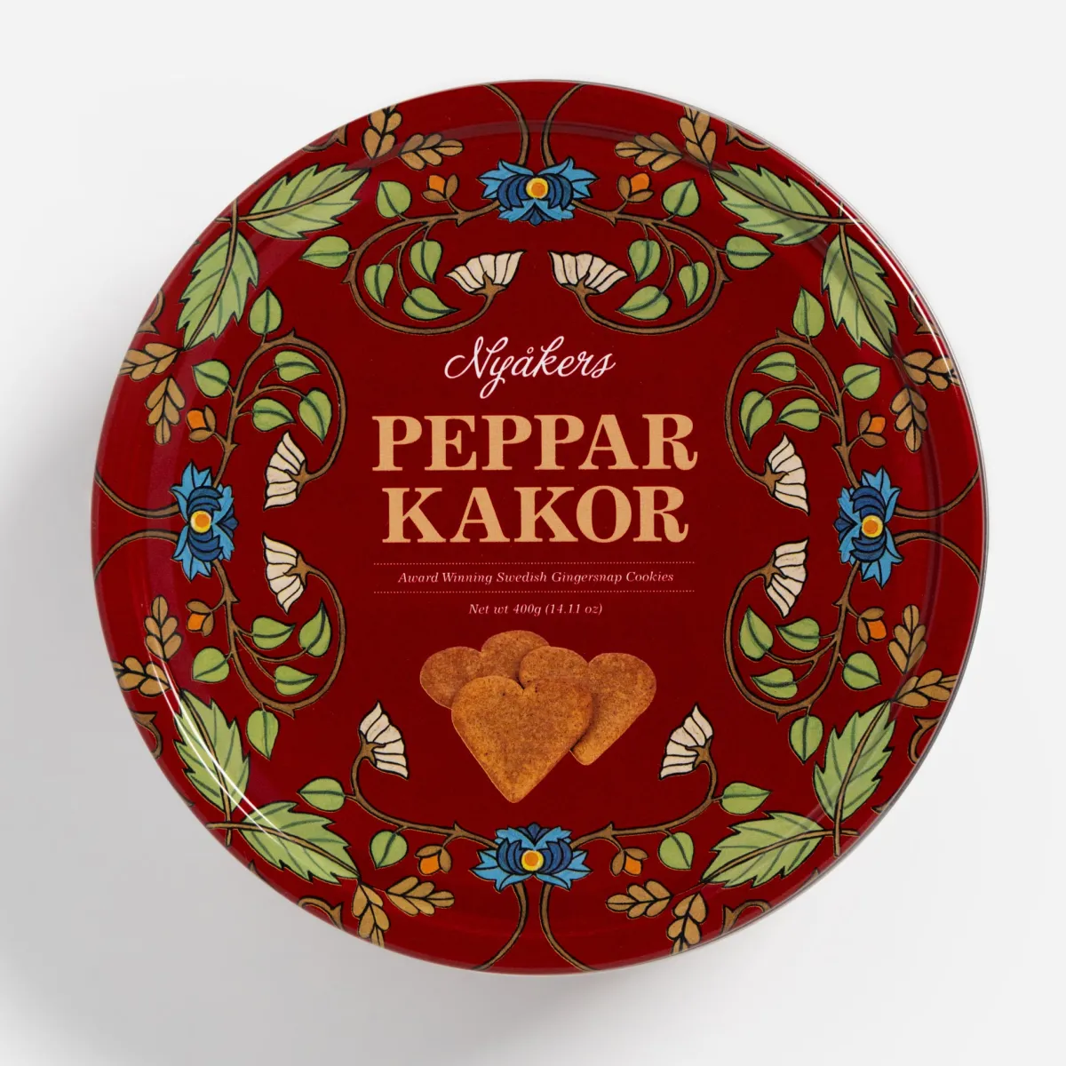 Vesterheim Food | Baking-Nyaker's Pepparkakor Cookie Tin