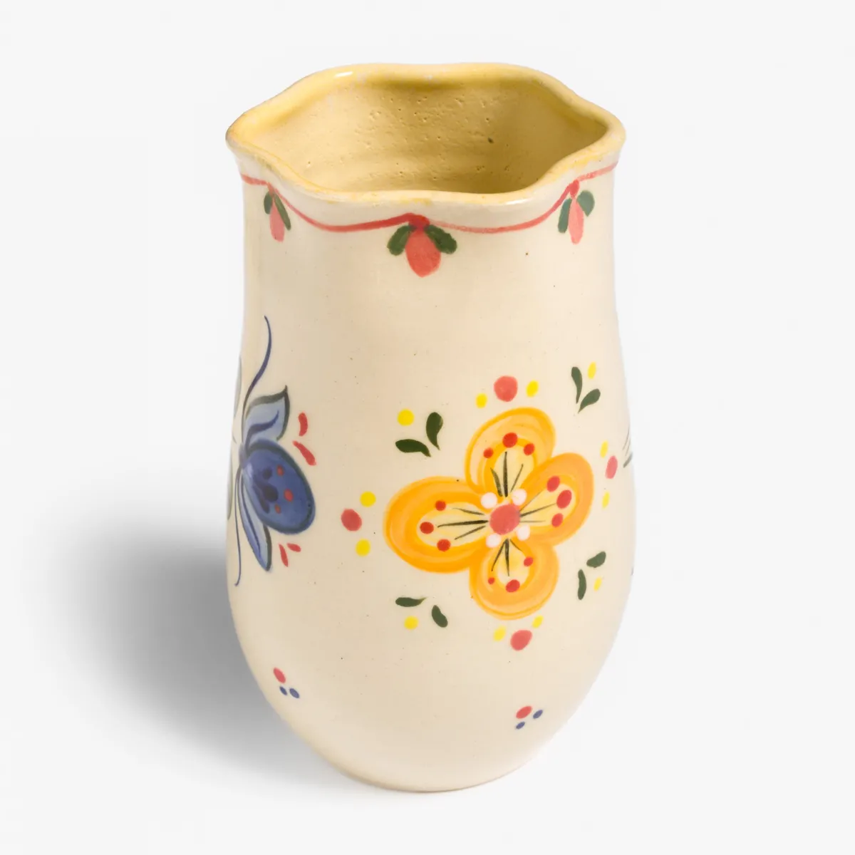 Vesterheim Ceramics-Os-style Vase by Rachael Saum