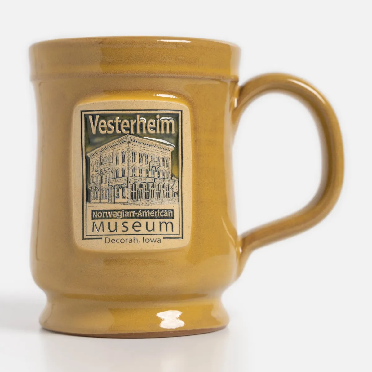 Vesterheim Ceramics | Serving-Pepin Mug with by Deneen Pottery with Design