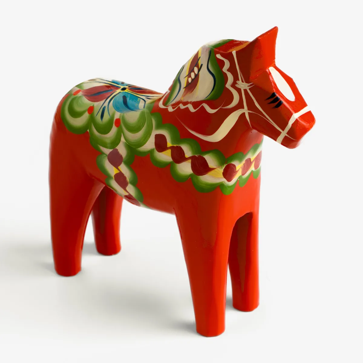 Vesterheim Woodworking | Décor & Figurines-Red Dala Horse by Nils Olsson