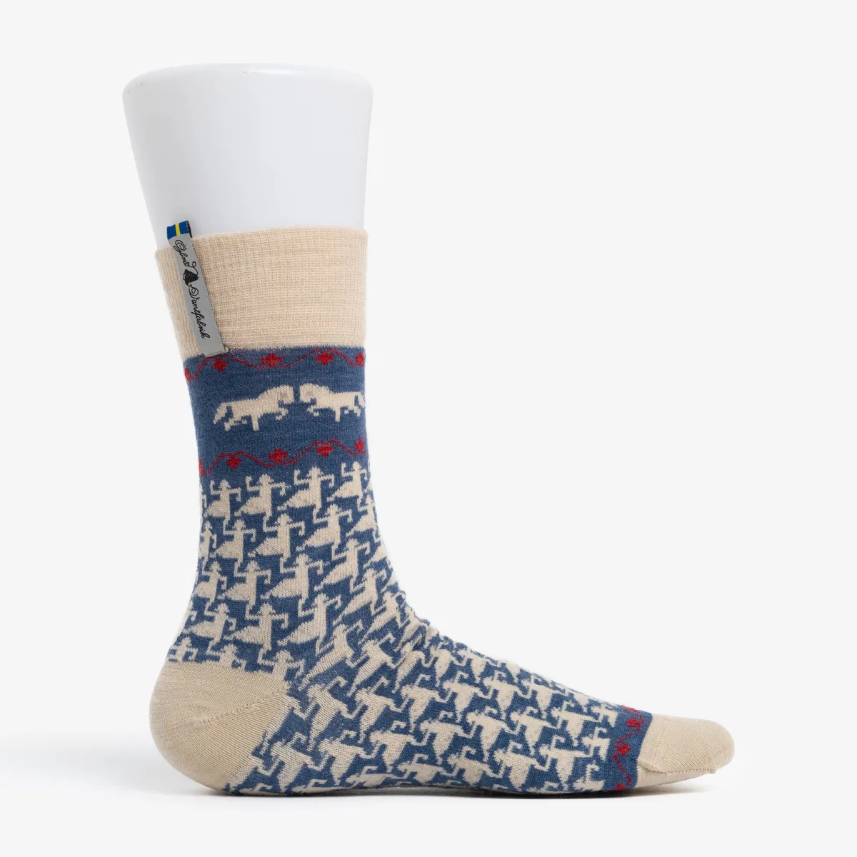 Vesterheim Socks | Men-Ringdans Ester Merino Wool Socks from Öjbro Vantfabrik