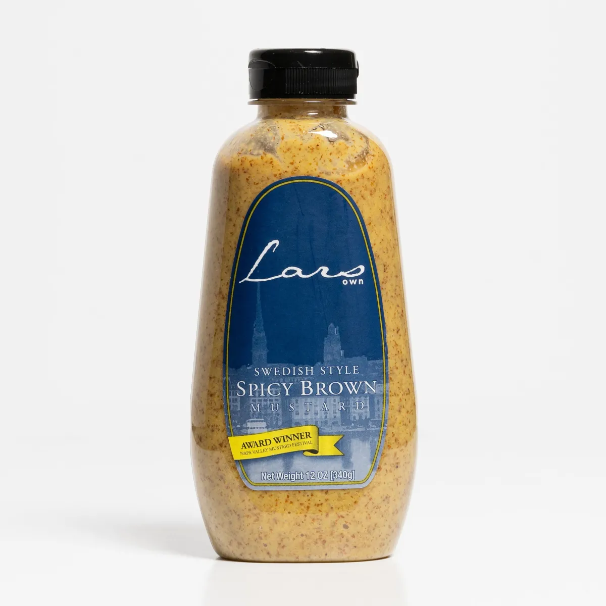 Vesterheim Food-Spicy Brown Mustard from Lars Own