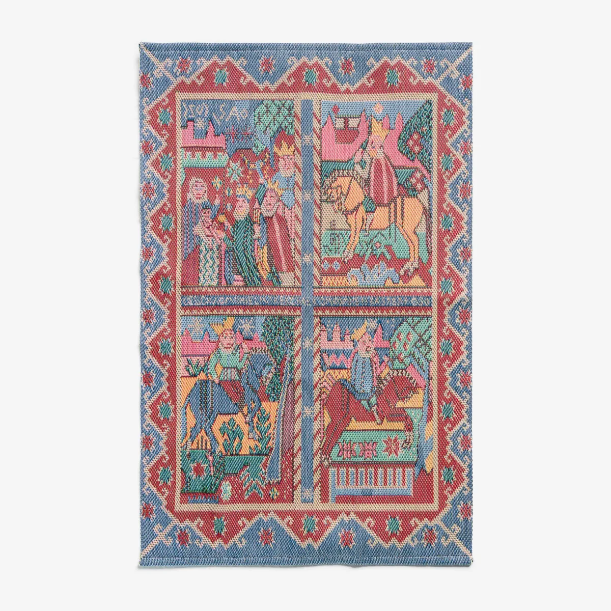 Vesterheim Towels, Runners, & Washcloths-Three Kings Towel from Ekelund