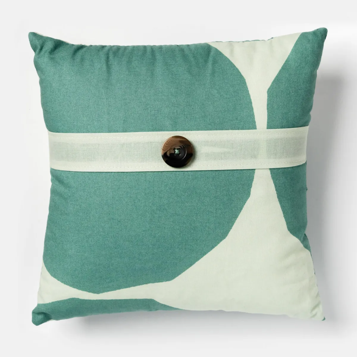 Vesterheim Blankets & Pillows-Throw Pillow with Marimekko Cotton Fabric