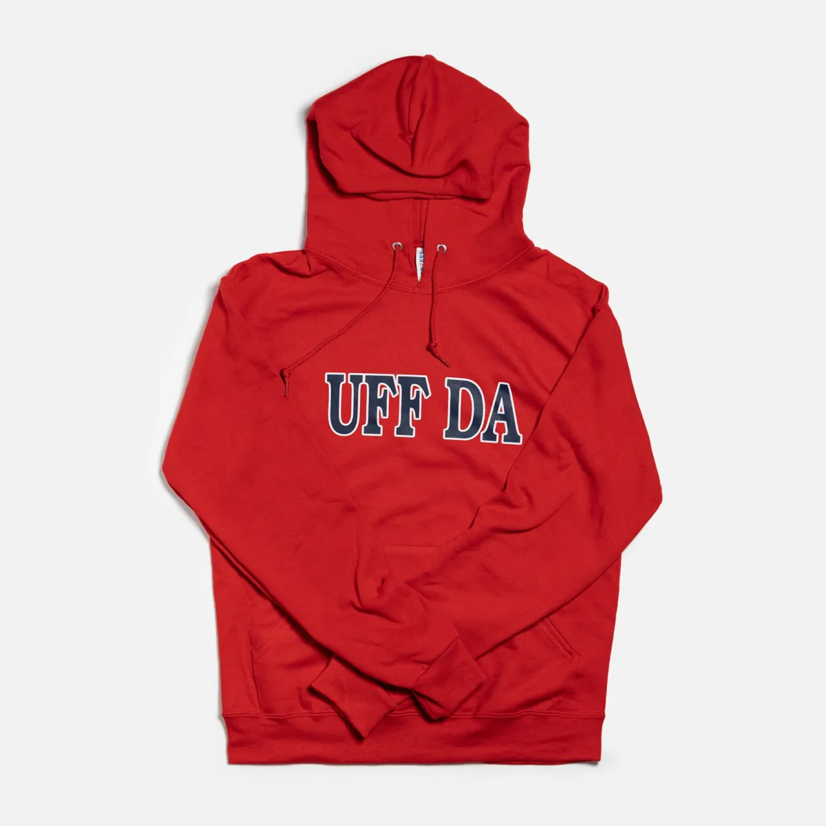 Vesterheim Men | Women-Uff Da Hooded Sweatshirt