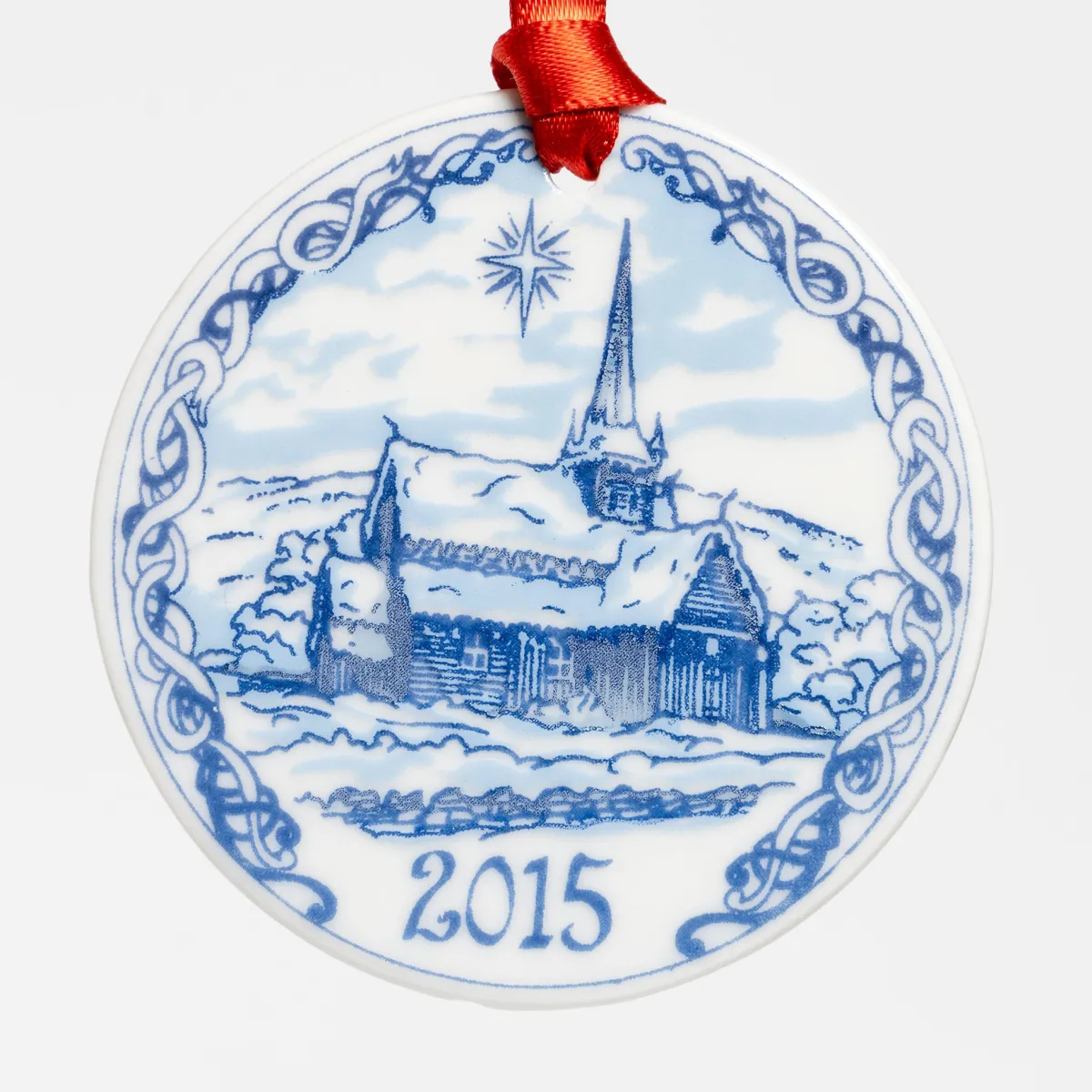 Vesterheim Ornaments | Collector's Series-Vaga Stav Church Ornament 2015