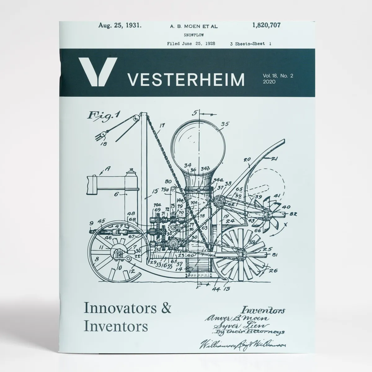 Vesterheim Vesterheim Magazine-Magazine Vol 18 No. 2 2020 – Innovators & Inventors