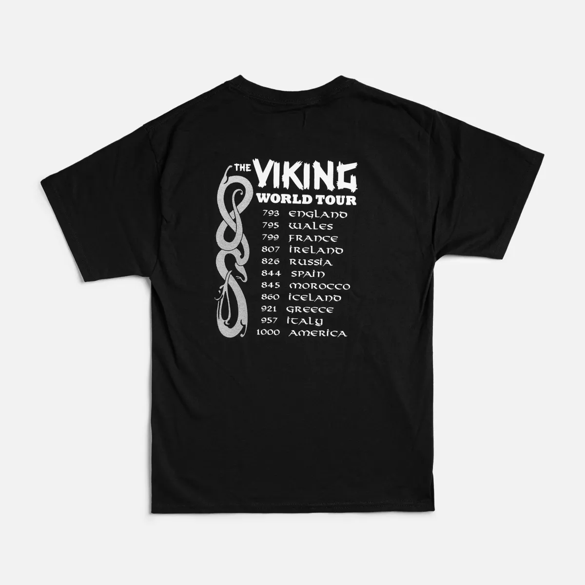 Vesterheim T-shirts-Viking World Tour T-shirt