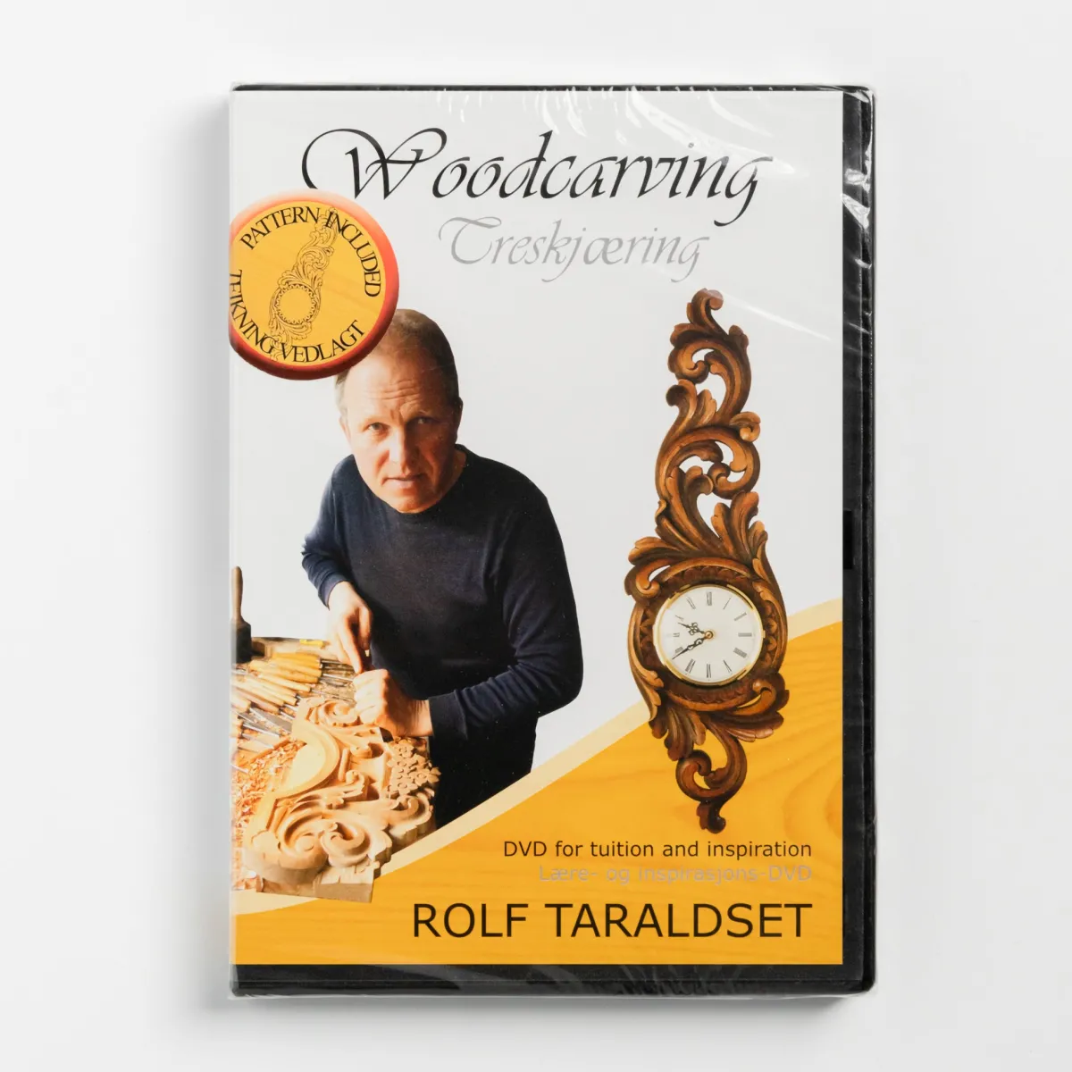 Vesterheim Instruction Dvds & Cds-Woodcarving Treskæring with Rolf Taraldset - DVD